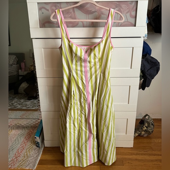 Anthropologie Maeve Sleeveless Notched Square-Neck
Midi Dress - Picture 4 of 6